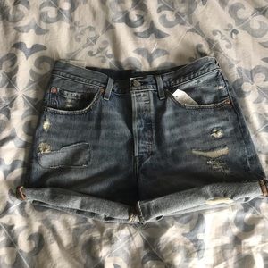 Jean Shorts Levi Original 501